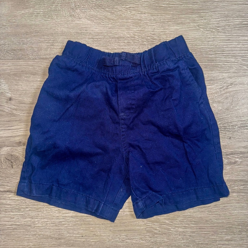 Navy Blue Kids Shorts